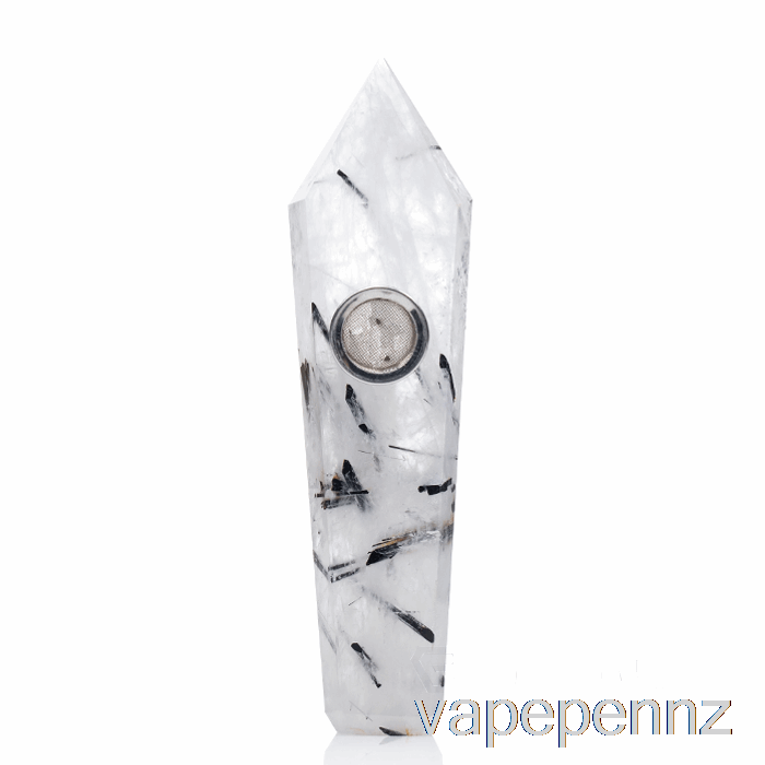 Astral Project Gemstone Pipes Tourmalinated Quartz VAPE NZ